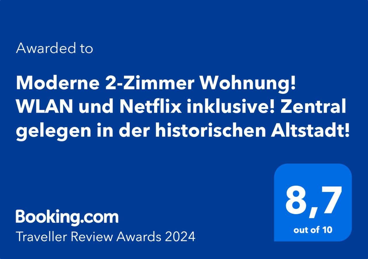 Moderne 2-Zimmer Wohnung! Wlan Und Netflix Inklusive! Zentral Gelegen In Der Historischen Altstadt! Stade Exterior photo